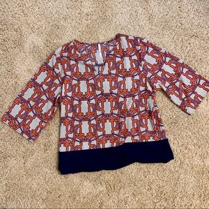 3/4 length blouse